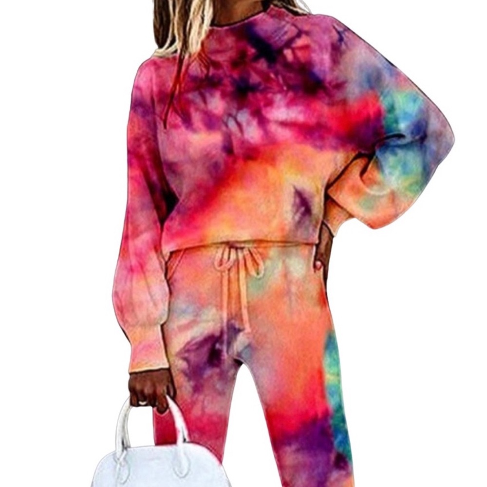 🎈🎈 Casual Tie Die Jogging Set